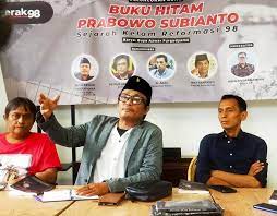 Aktifis ’98 Terbitkan Buku Hitam Prabowo
